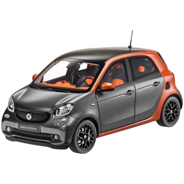 Macheta Oe Smart Forfour Gri / Portocaliu 1:18 B66960298